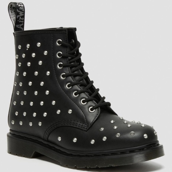 Dr. Martens Other - Dr. Martens | 1460 STUD WANAMA LEATHER LACE UP BOOTS | 10 Men